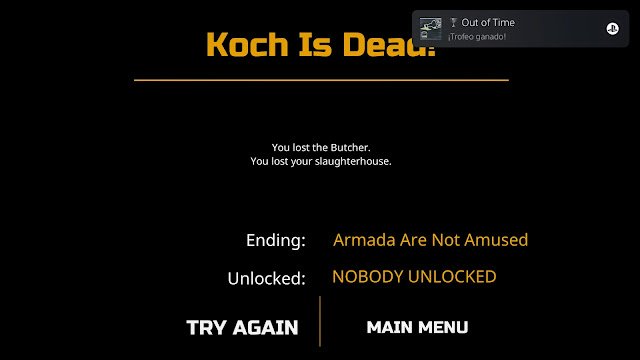 Save Koch - Muerte