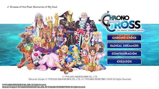 CHRONO CROSS: THE RADICAL DREAMERS EDITION - SELECCION TITULO