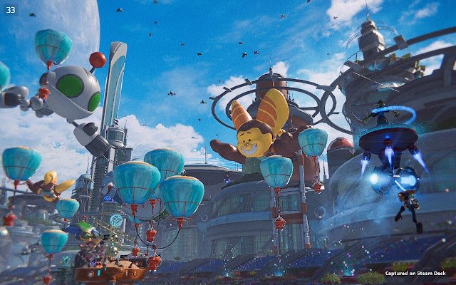 Ratchet & Clank: Una dimensión aparte - Fiesta