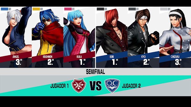 THE KING FO FIGHTERS XV - PANTALLA CARGA