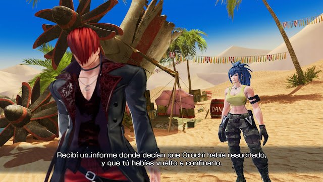 THE KING FO FIGHTERS XV - ESCENA INICIAL