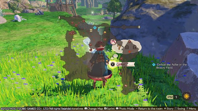 Mapa Análisis de Atelier Sophie 2 The Alchemyst of the Mysterious Dream para Nintendo Switch