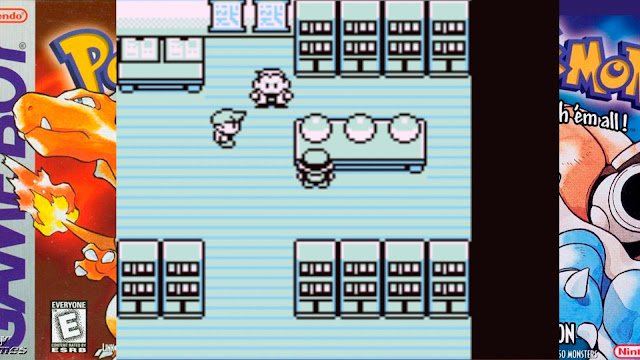 Elección de iniciales Pokémon Rojo Azul Profesor Oak