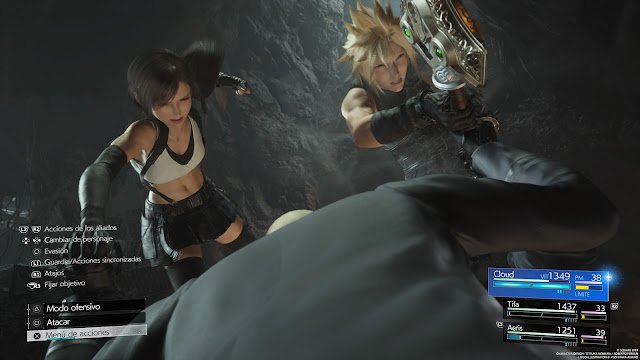 Análisis Final Fantasy 7 Rebirth en PS5 - Habilidades sincronizadas