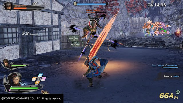 Hanzo Hatori Citadel Mode Samurai Warrior 5 Nitendo Switch