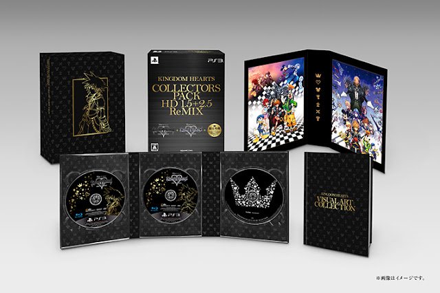 Kingdom Hearts Collectors Pack HD 1.5 + 2.5 ReMIX