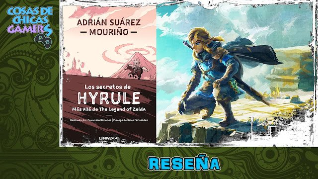 Portada reseña Los secretos de Hyrule - Adrián Suárez