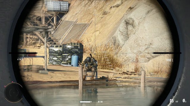 Mira de francotirador  Sniper Ghost Warrior Contracts 2 Elite Edition