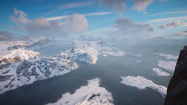 Paraje nevado Noruega Assassins Creed Valhalla