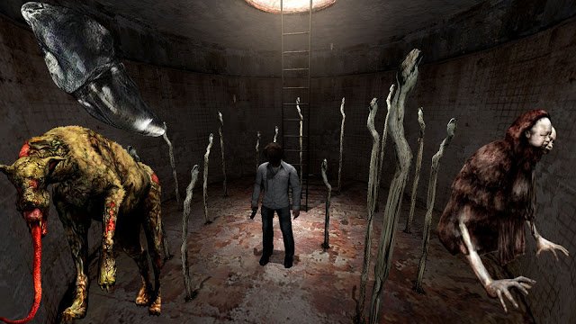 Simbolismo de los monstruos de Silent Hill 4 The Room Snnifer Dog Toadstool Twin Victims Tremer