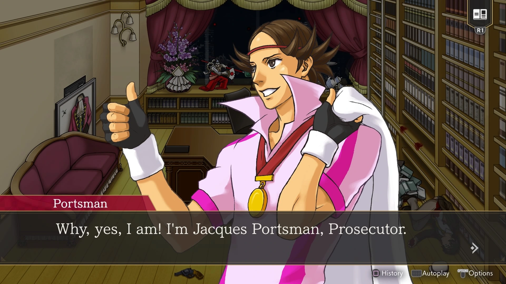 Jacques - Ace Attorney Investigations Collection