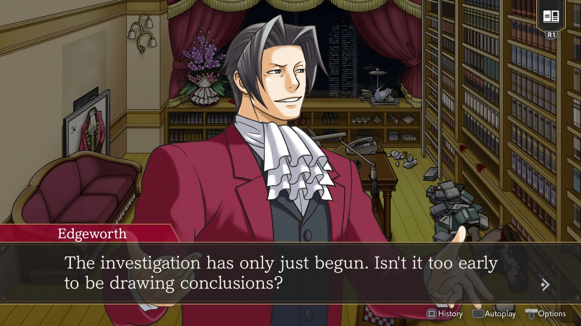 Conversación - Ace Attorney Investigations Collection