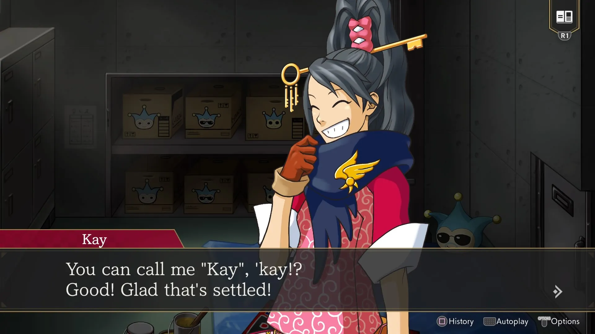 Kay - Ace Attorney Investigations Collection