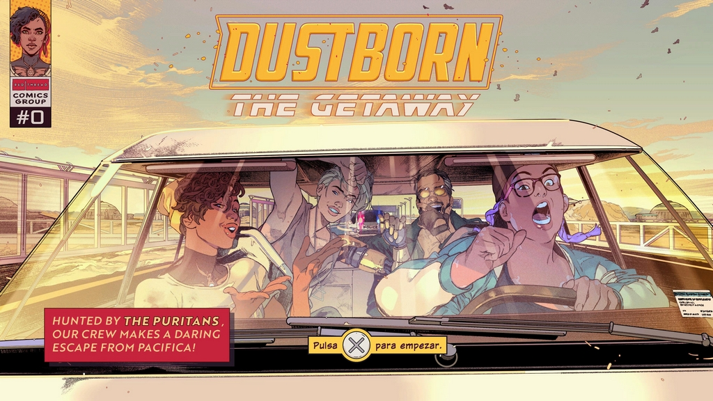 Análisis Dustborn PS5 - cómic