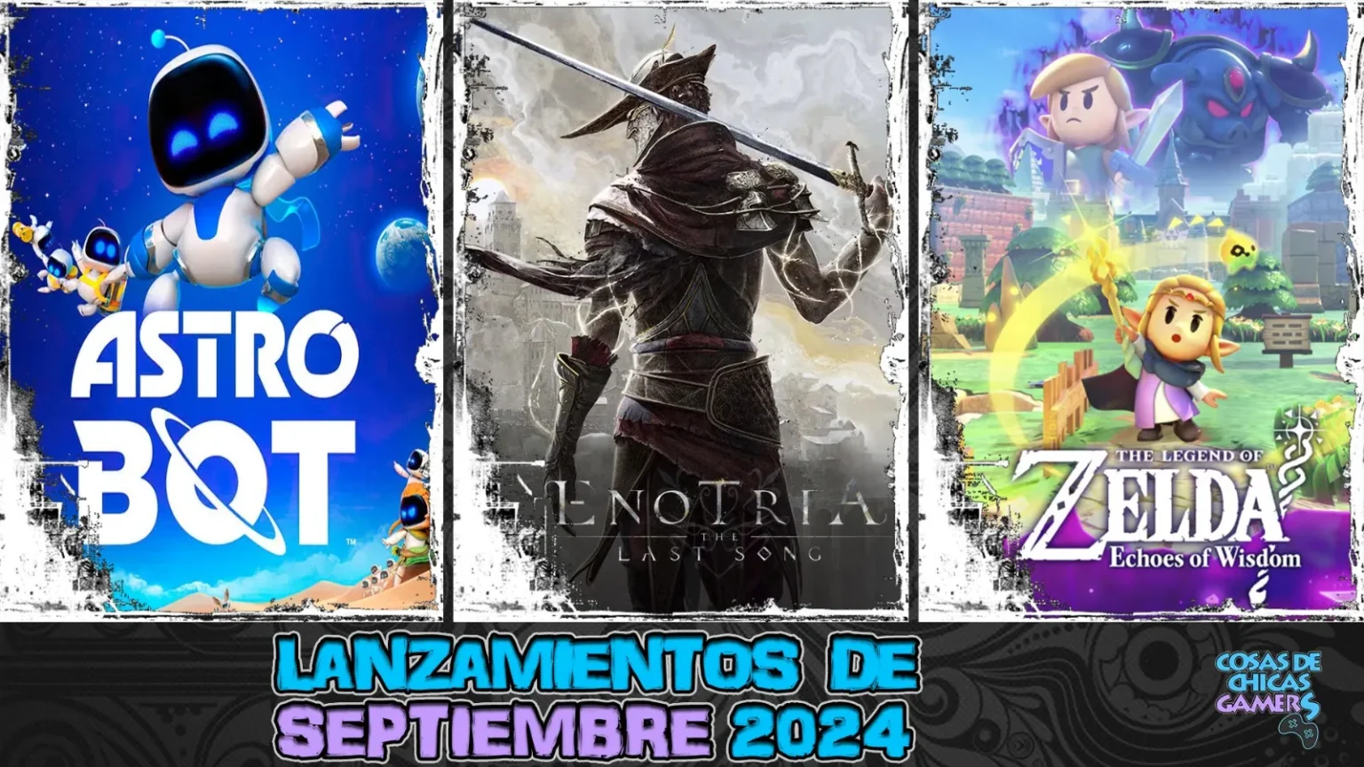 Lanzamientos videojuegos septiembre 2024