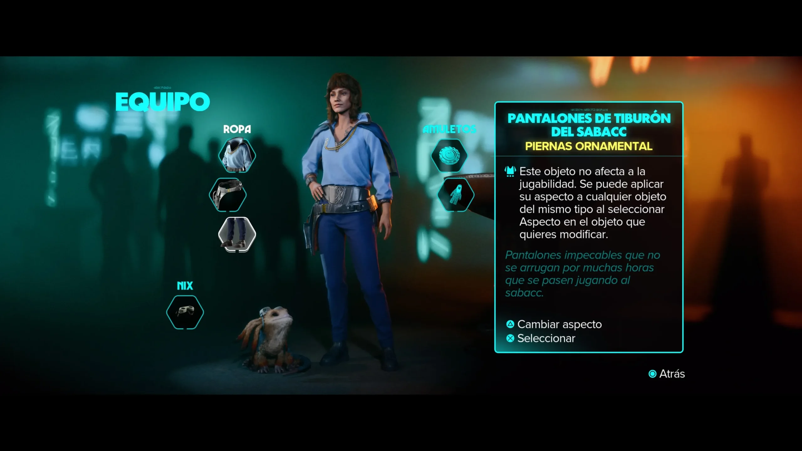 Análisis Star Wars Outlaws en PS5 - Personalización