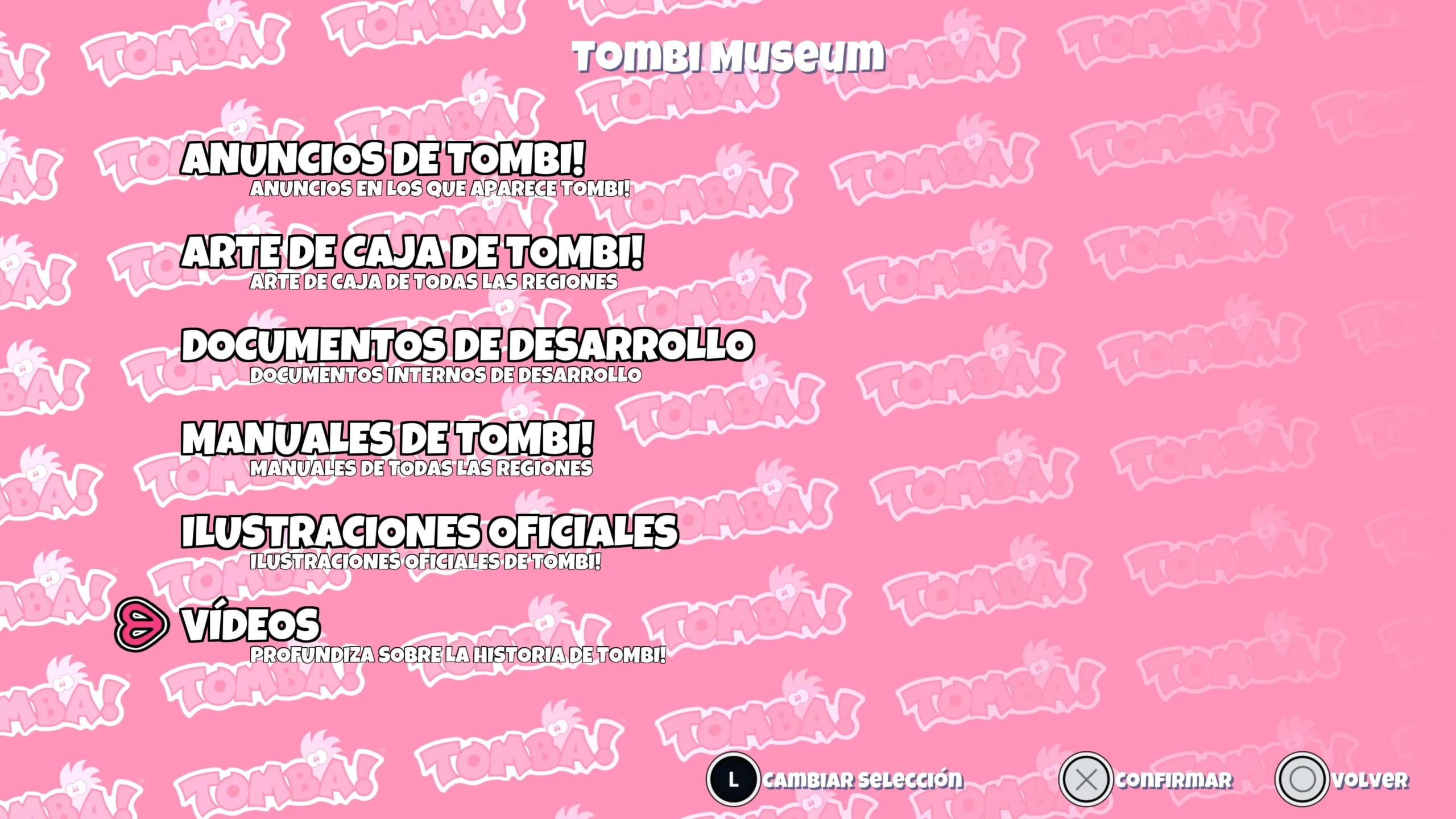 Extras - Análisis de Tombi Special Edition en PS5