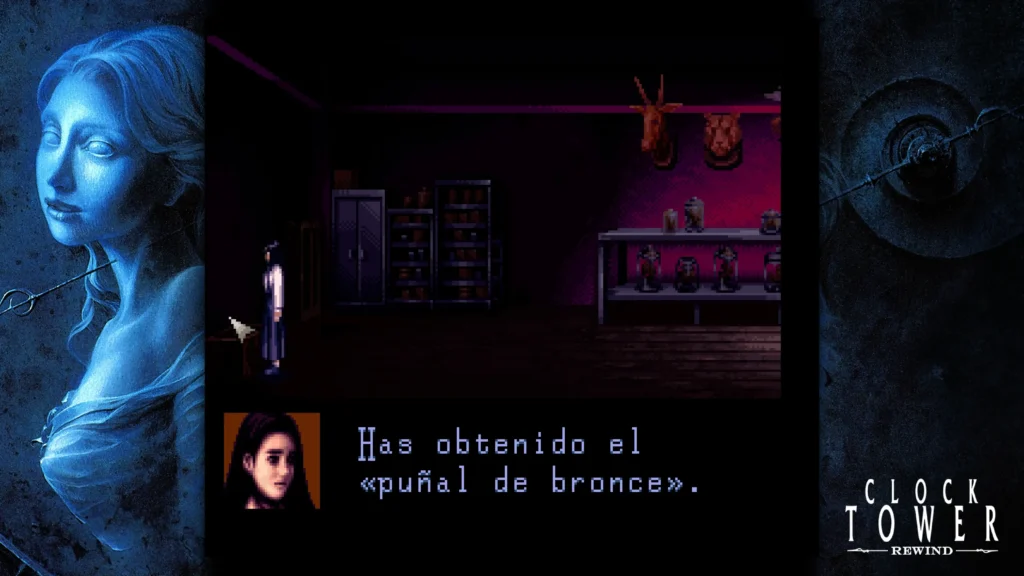 Guía de Finales de Clock Tower: Rewind - Sala de Taxidermia