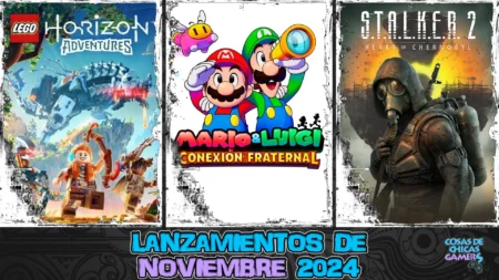 Lanzamientos noviembre 2024 en videojuegos