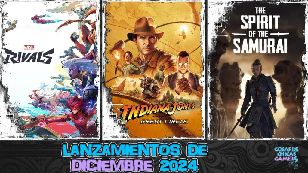 Lanzamientos de videojuegos en diciembre 2024