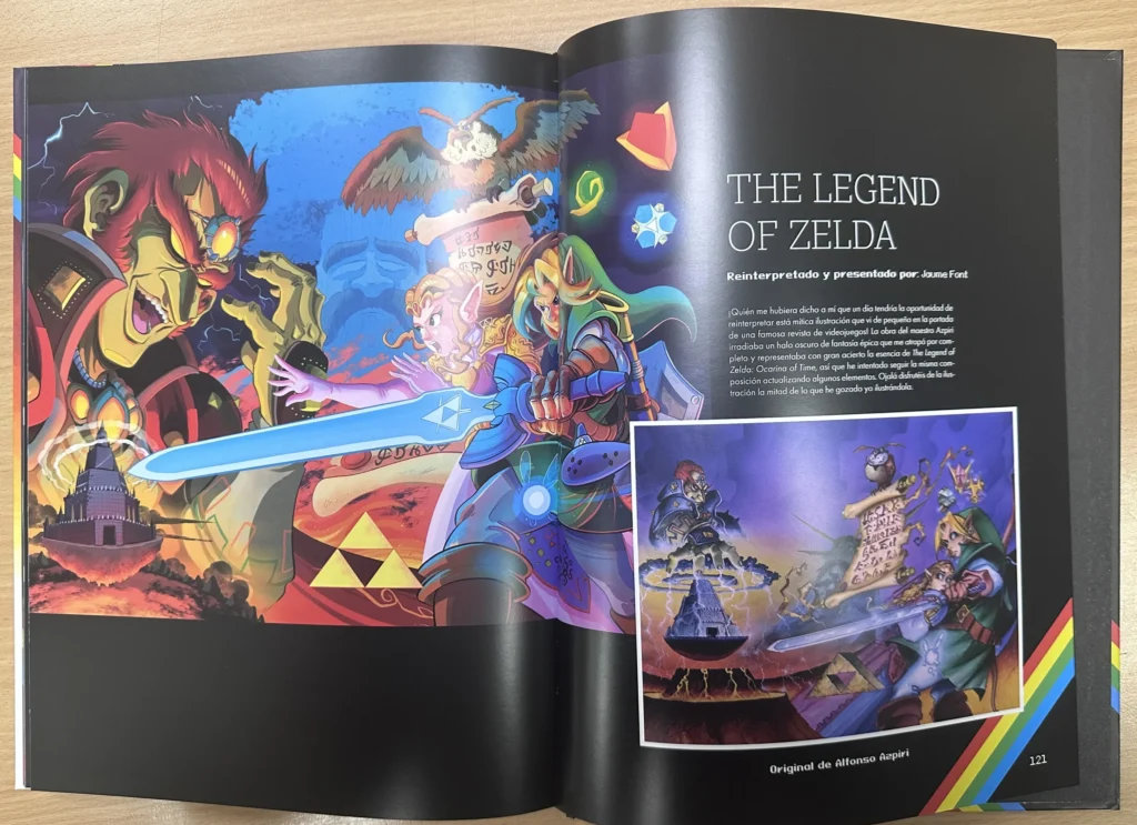 Análisis de libro: Más allá del arte de Spectrum, desde Azpiri hasta hoy - Zelda