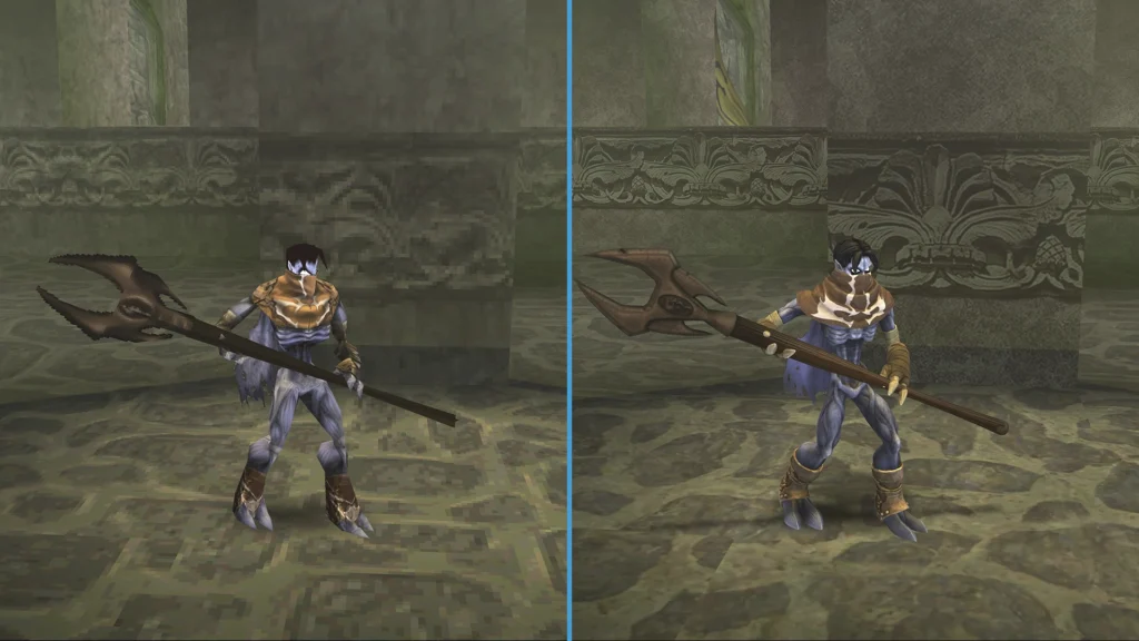 Análisis de Legacy of Kain: Soul Reaver 1 &amp; 2 Remastered para PS5 - comaprativa 1