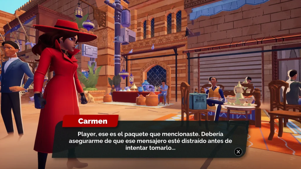 Análisis de Carmen Sandiego en PS5 - Egipto